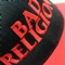 BR text logo snapback hat - Front closeup (800x800)