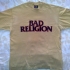 Bad Religion -text Tee (Beige) - Black (1191x965)