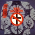 Crossbuster - Bad Religion Dark Blue/Gray Tie Dye Tee (Dark Blue/Gray Tie Dye) - Front (1002x1000)