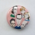 Band Caricature -Button - Button (1067x800)