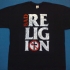Bad Religion Stacked Logo Tee (Black) - Front (1261x1000)