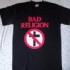 Bad Religion Crossbuster - Bad Religion Flames Tee (Black) - Front (245x239)