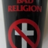 Bad Religion Crossbuster Ceramic Shotglass - Front (673x1000)