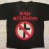Crossbuster - Bad Religion with Crossbuster Tee (Black) - Front (1266x938)