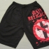 News Crossbuster Shorts (Black) - Front (1157x896)