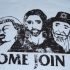 Come Join Us - Bad Religion Tee (Light Blue) - Front (800x536)