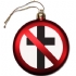Crossbuster Tree Ornament - Sales Pic (400x400)