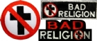 Set of 3 Bad Religion patches - Patch set (600x257)