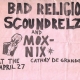 4/27/1983 - Hollywood, CA - Show flyer