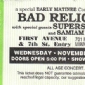 Bad Religion - stub