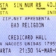 3/14/2001 - So Paulo - ticket