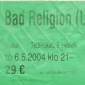 Bad Religion - Ticket Stub by 