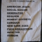 Bad Religion - Setlist
