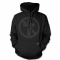 Monochrome Crossbuster Pullover Hoodie - Front (400x400)