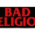 Classic Bad Religion Text Logo -Sticker - Sticker (400x186)