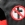 BR text logo snapback hat (Black / Red) - Back closeup (800x800)