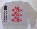 Sweater with No Control Burning Preacher design - Back (1268x1000)