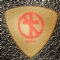Guitar Pick - Red Crossbuster - Front (1080x1080)