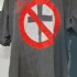 No Control Crossbuster Tee (Gray) - Front (611x1000)