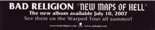 New Maps Of Hell US Sticker - Back (1594x314)