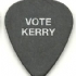 Guitar Pick - Crossbuster Vote Kerry - Back (228x266)
