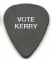 Guitar Pick - Crossbuster Vote Kerry - Back (228x266)