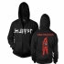 Suffer Zip Hoodie (Black) - Front And Back (1000x1000)