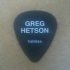 Guitar Pick - Greg Hetson - Crossbuster - Front - GH (925x1000)