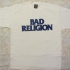 Bad Religion -text Tee (White) - Front (1069x907)
