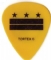 Guitar Pick - Crossbuster - Stars and Stripes - Back (319x373)
