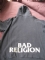 Zipped hoodie with Crossbuster and Bad Religion -text - Back (375x500)