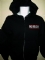 Zipped hoodie with Bad Religion Stripe Patch Hoodie - Front (600x800)