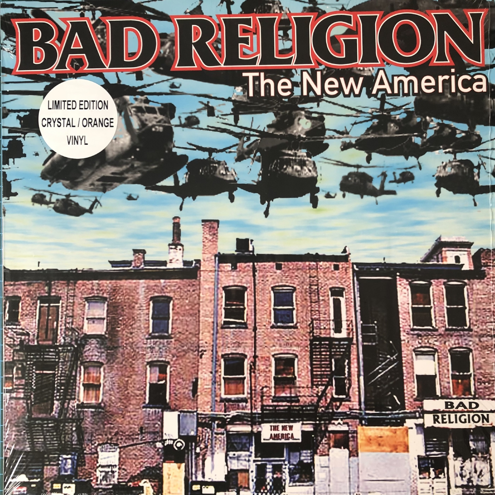 Bad Religion Back To The Known Album Cover Sticker Album Cover Sticker
