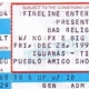 12/28/1990 - Tijuana - ticket