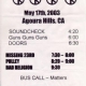 5/17/2003 - Agoura Hills, CA - show schedule