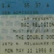 5/11/1998 - Chicago, IL - Ticket stub