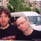5/27/2004 - Milan - Me and Greg Hetson before the show