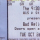 10/26/2004 - Washington, D.C. - ticket