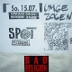 7/15/1990 - Kassel - Show poster