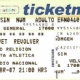 4/10/2007 - Santiago - Ticket stub