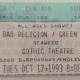 10/12/1993 - Denver, CO - Ticket